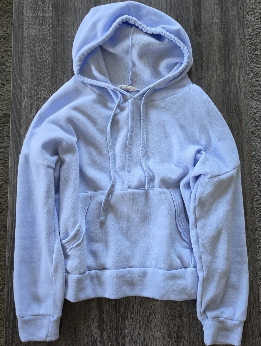 Free People Baby Blue Soft Sweatshirt Hoodie